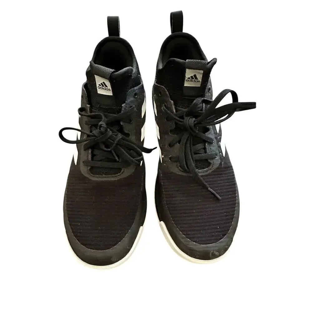 adidas Crazyflight Mid Black White Women’s Volleyball Shoes Size 8.5